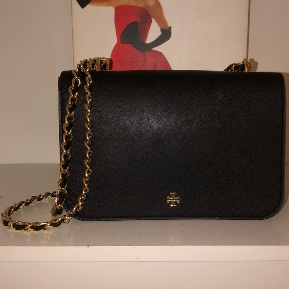 tory burch adjustable chain shoulder bag